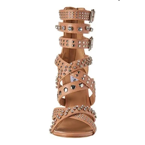 Steve Madden Nude Glam Gladiators - Picture 3 of 7